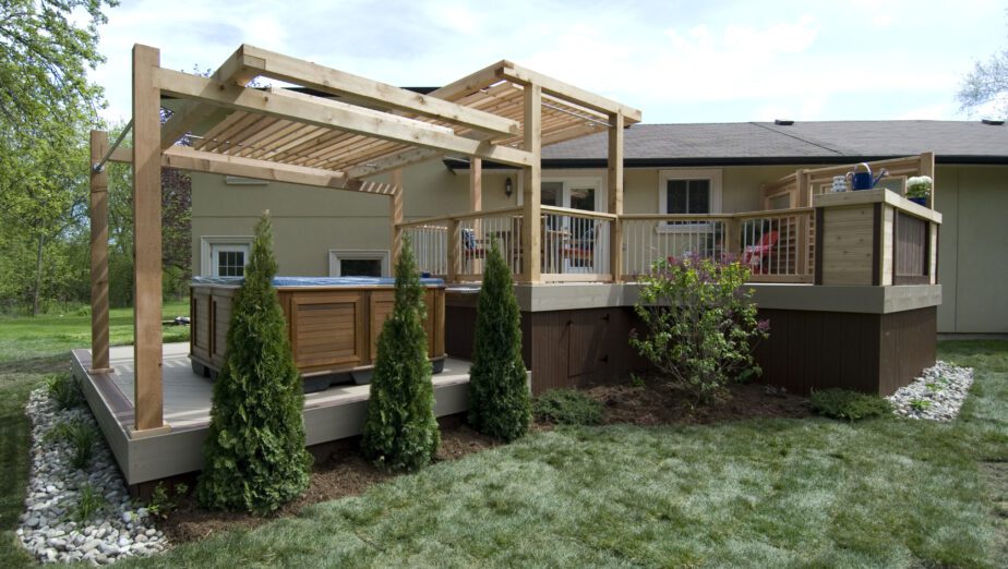 The Two-Step Pergola Deck